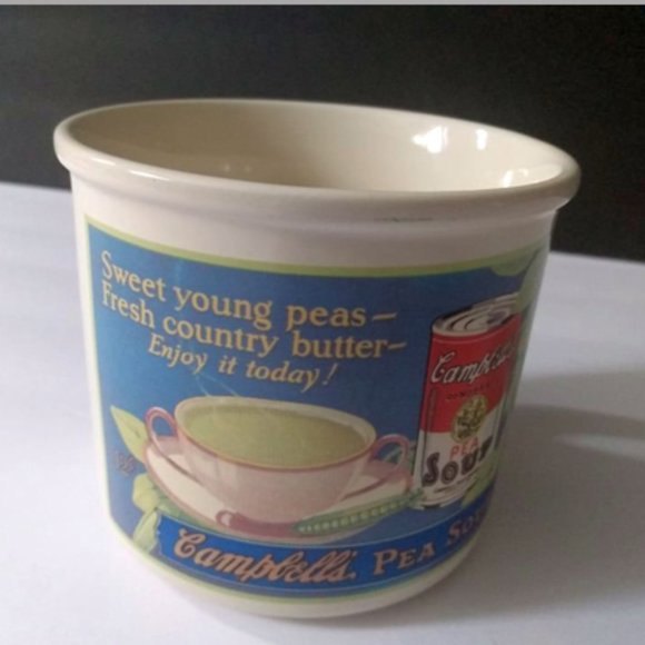 Campbell's Pea Soup Mug with Ken's Secret Recipe | Westwood | Vintage © 1993